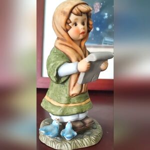 JOY TO THE WORLD, BERTA HUMMEL BH 52 1998 , child, singing, birds